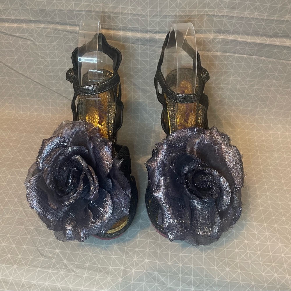 Irregular Choice Weaver Multi Color Metallic Flow… - image 2